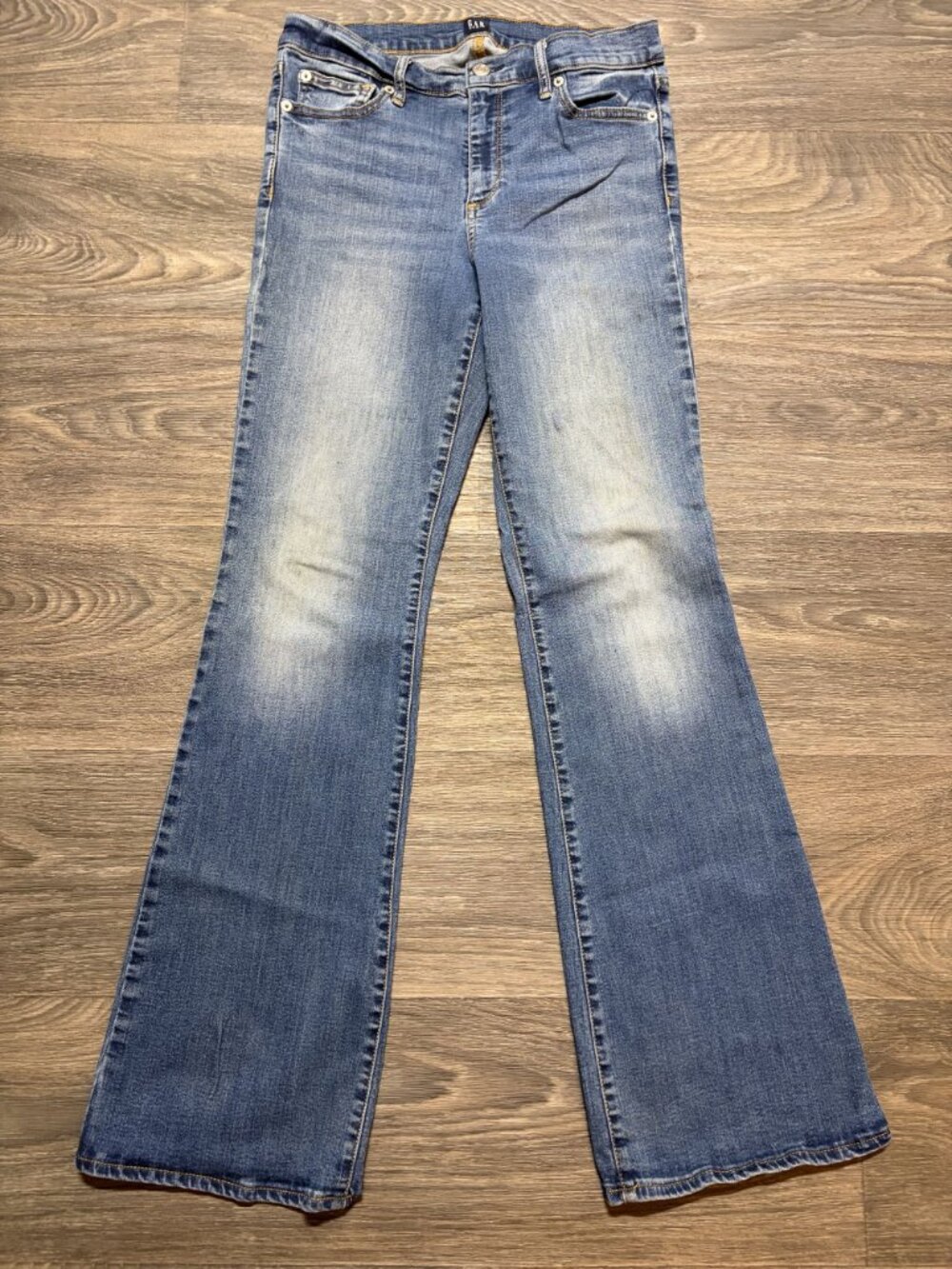 Gap Perfect Boot Jeans Size 10 30 Bootcut Medium Wash Denim Casual Stretch